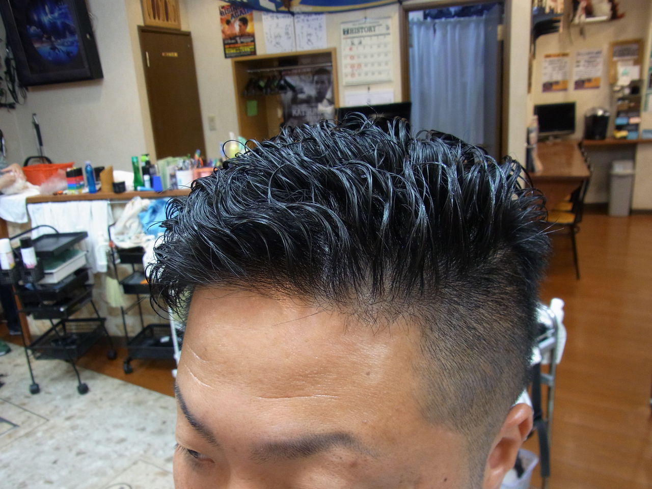 震災刈りにパーマ ヘアモードモリシマのブログ 震災刈りにパーマ ヘアモードモリシマのブログ