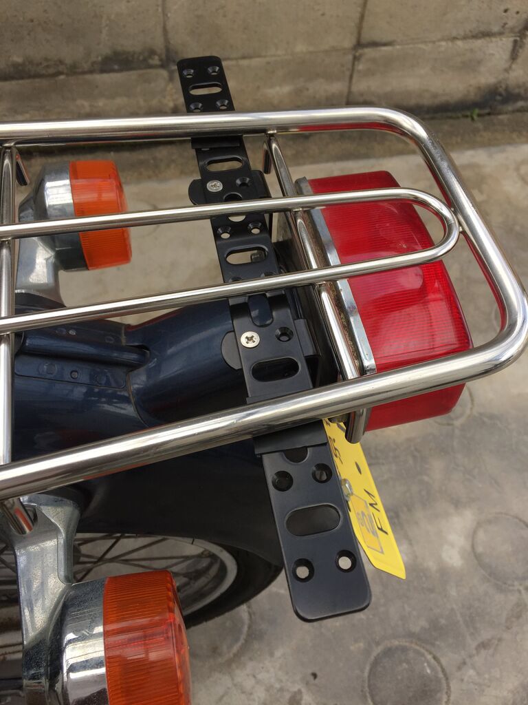 スーパーカブ90dx 36 キャリア交換 ヘアーサロンホリのブログ