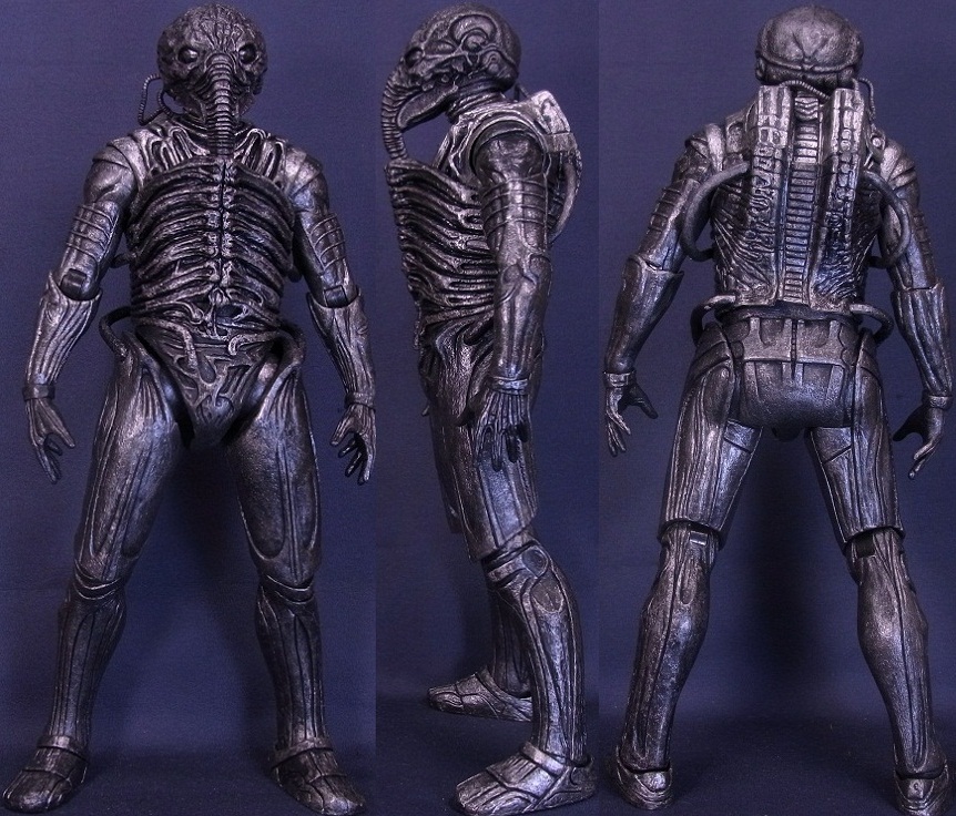 ネカ プロメテウス エンジニア 7インチフィギュア新品2体セットコヴェ