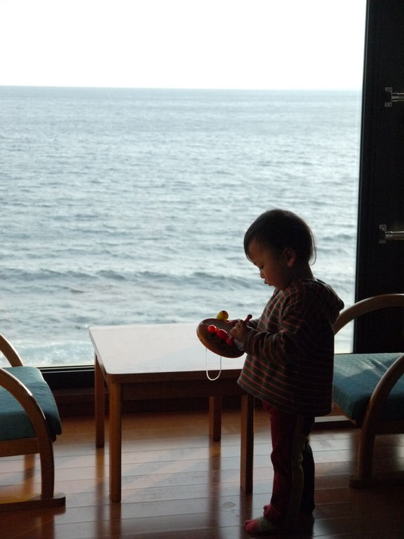 石花海 せのうみ 伊豆 子連れ温泉旅行 ２歳と行く 子連れでランチ 旅行 イクメンブログ