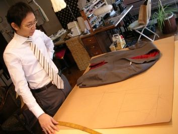 仮縫い(着せつけ)