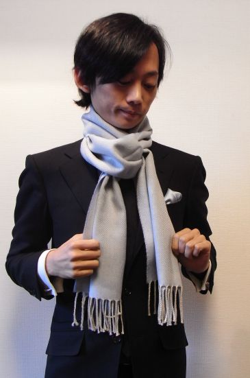 スーツに合うピッティ巻き