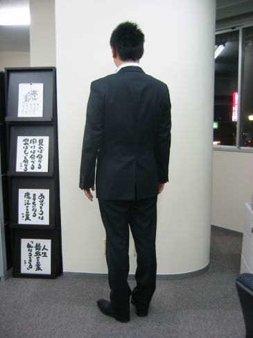オーダースーツコンシェルジュ 松はじめのスーツ着こなし方ブログ 株式会社ウィルメイト 代表取締役 三原様 オーダーメードスーツデビュー
