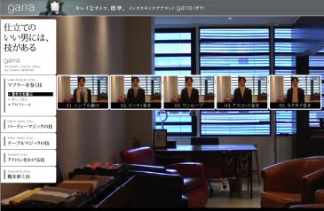 マフラーの巻き方