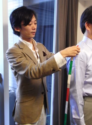 オーダースーツだからできる補正