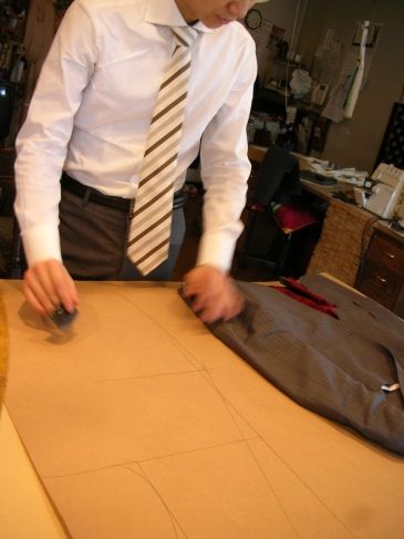 仮縫い(着せつけ)