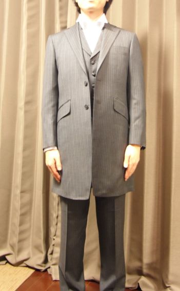 フロックコート、新郎タキシード