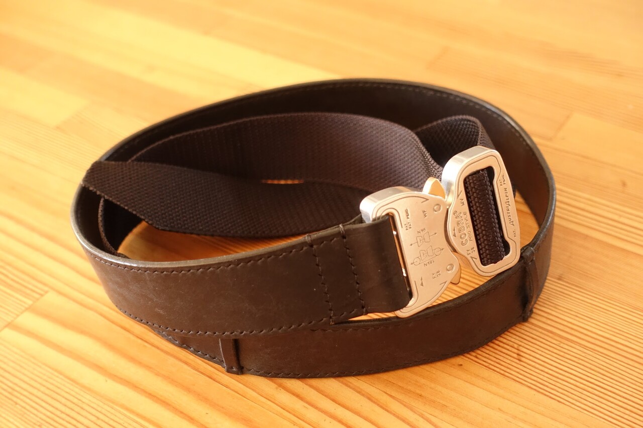 HERMES ブラックレザーベルト クラスプバックル 極美品】 HIGH-CLASS ハイクラス レザーベルト H型バックル