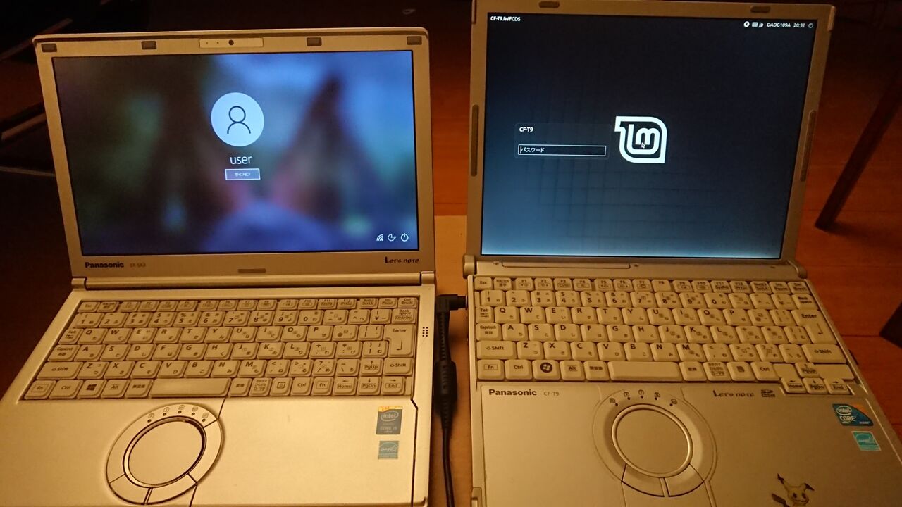 Panasonic レッツノート CF-SX3とCF-T9を比較する : U.J.D