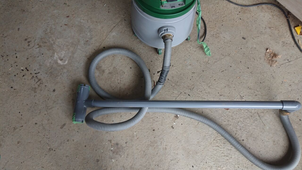 日立工機の集じん機のヘッドを自作する U J D