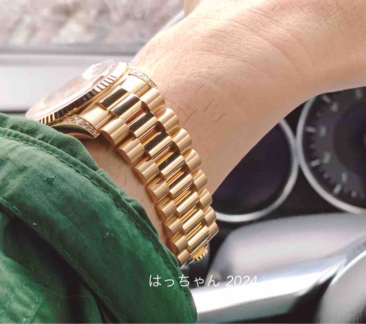 ロレックス プレジデント＆コンビブレスレットに想うこと : はっちゃん