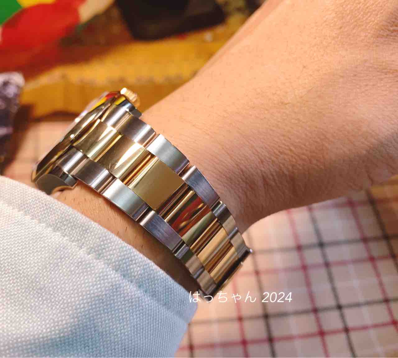 ロレックス プレジデント＆コンビブレスレットに想うこと : はっちゃん
