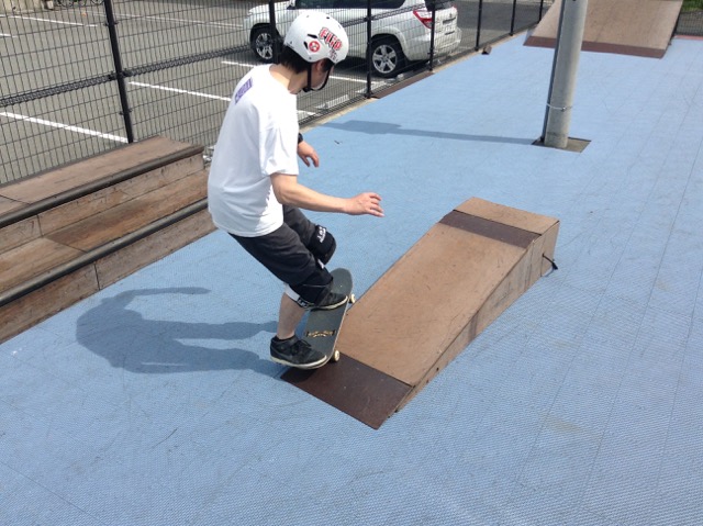 ｇスケートパーク 15年5月3日 多田 ハジメ Htスケートボード スクール ブログ