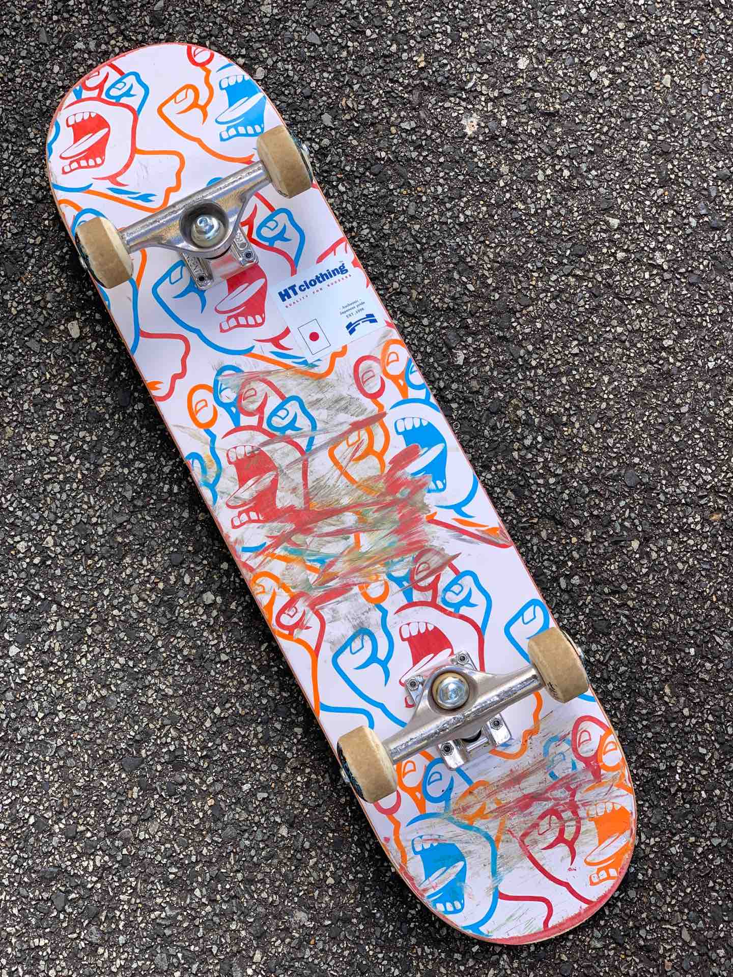 スケートボードトラックの「ホイールベース」について : HTスケート