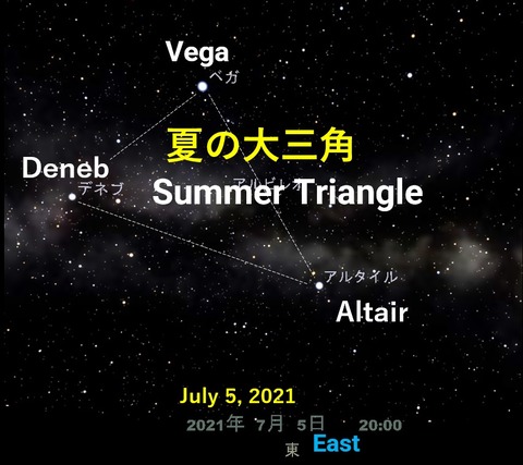 夏の大三角7月22