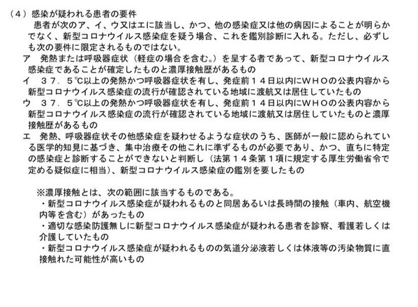 検査要件