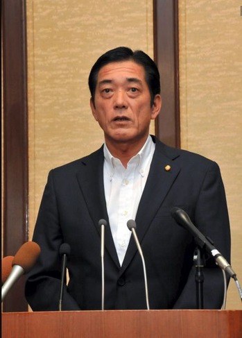朝日新聞10月9日　中村知事