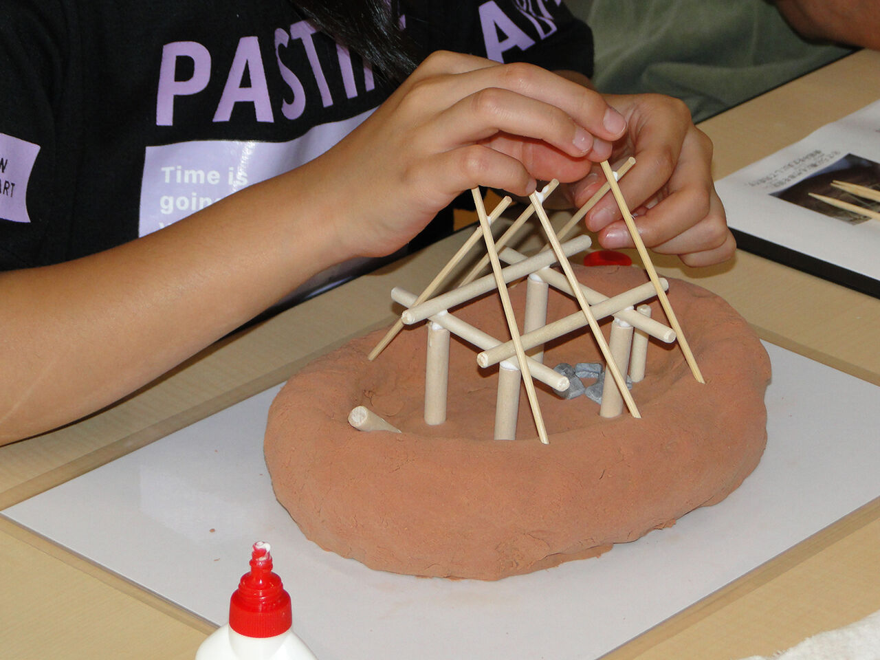 竪穴住居のジオラマをつくろう を実施しました 函館市縄文文化交流センターブログ 竪穴住居のジオラマをつくろう を実施しました 函館市縄文文化交流センターブログ