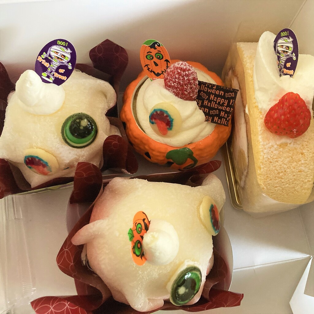 函館 カロメリアのケーキ 今宵はハロウィンという理由でケーキを食べます はこある 函館のグルメ情報など