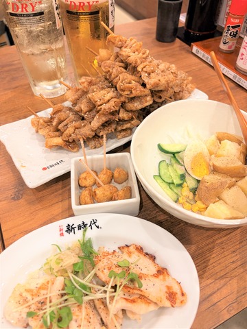 【9/4 串の日で飲み物94円！激混み？】函館 新時代 函館本町店