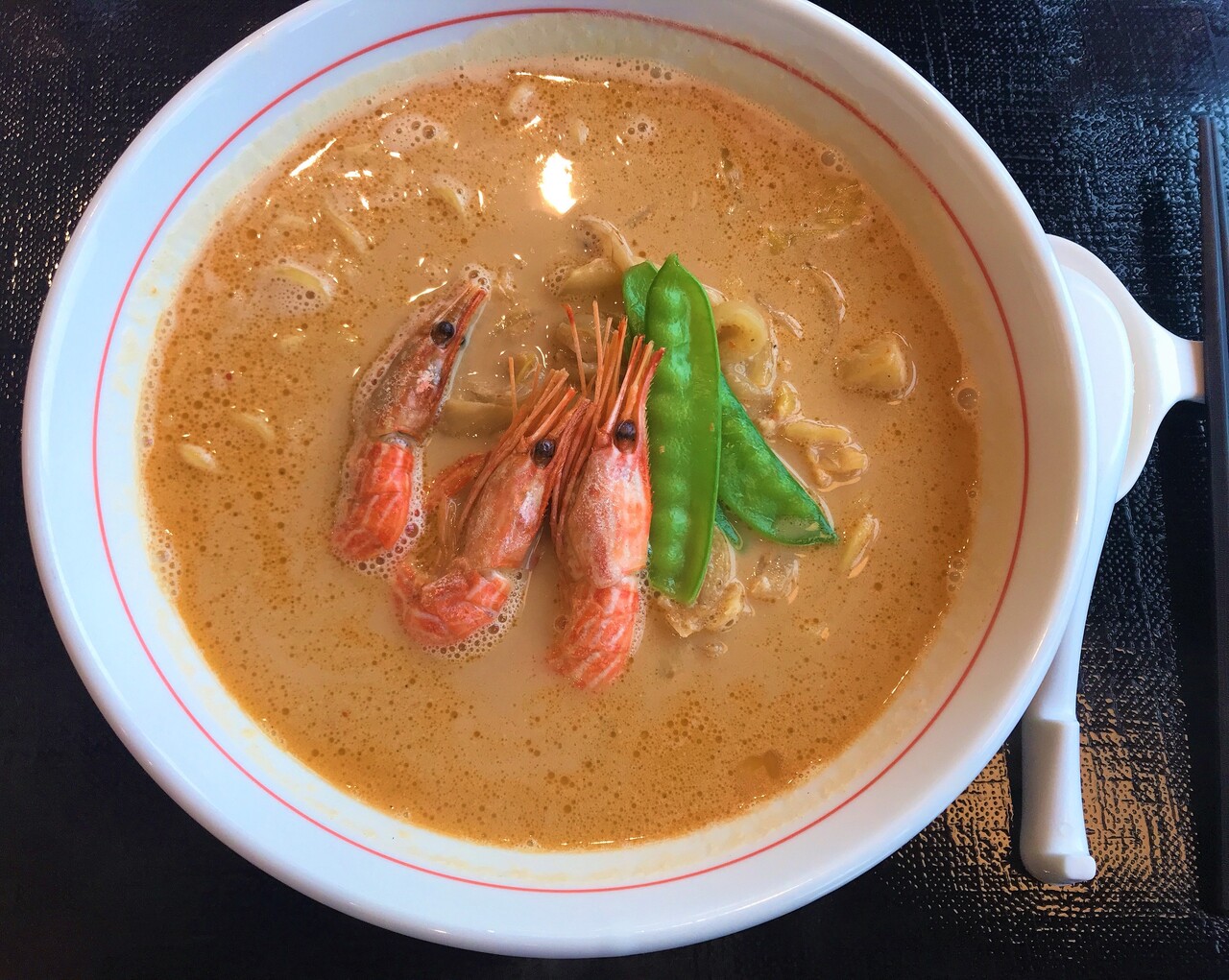本当に美味しかった シマ海老ラーメン 上ノ国の絶景レストラン はこある 函館のグルメ情報など