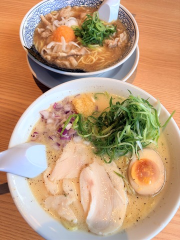 【路線の違う期間限定！鶏白湯そば】函館 丸源ラーメン 函館美原店