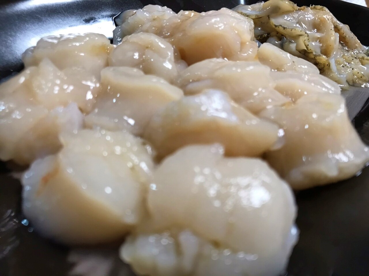 大量 最近やたらとホタテの稚貝をいただくのだが はこある 函館のグルメ情報など