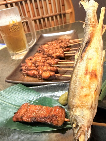 【8月のおすすめに鮎の塩焼き誕生】函館 炭火居酒屋 炎 函館美原２号店