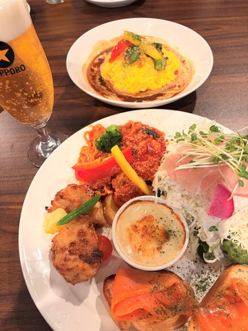 【これ1皿で成立 優秀ワンプレート】函館 mona(モナ)パフェ＆ダイニングバー