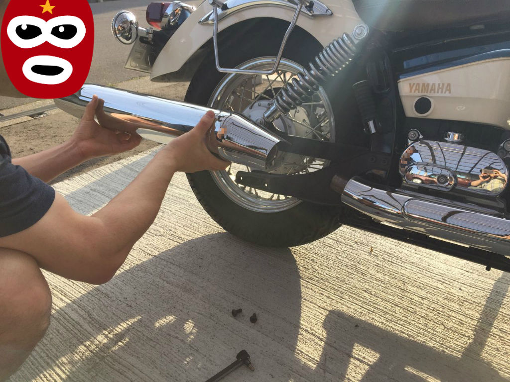 y*a様 ドラッグスター250　サイレンサーマフラー　19D　純正 ドラッグスター250 サイレンサーマフラー 19D 純正 【公式通販】