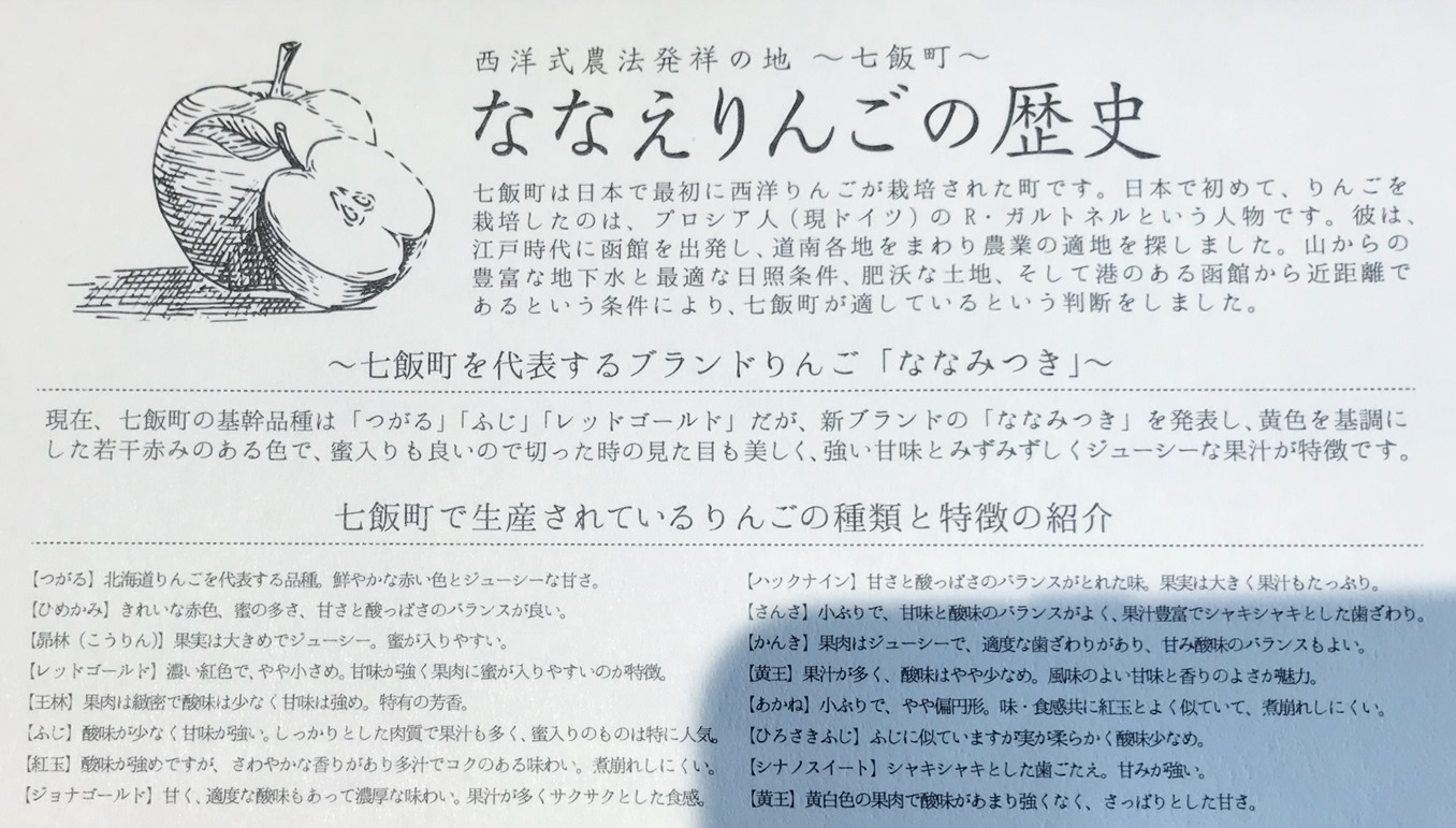 七飯の道の駅 なないろ ななえ で 函館の飲み食い日記 Powered By ライブドアブログ