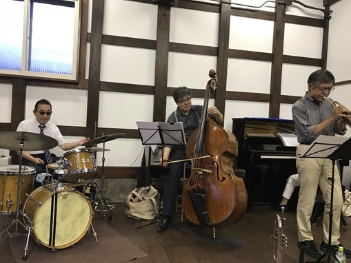 5／21(火曜）大町夜想のお知らせ（勝海カルテットのJAZZ） : 函館の