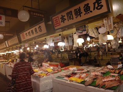 はこだて自由市場 本間鮮魚店 函館無限1up