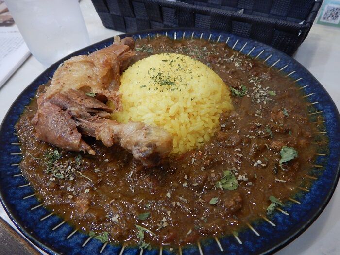 函館 スープカレーベル ルウカレーチキン750円 函館無限1up 函館 スープカレーベル ルウカレーチキン750円 函館無限1up