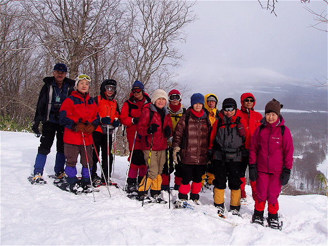 スノーシュー ワカサギ釣り はこだて自然倶楽部 続 風を追って