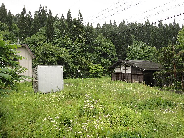 家の裏手の草刈り : 茅葺き屋根と囲炉裏の古民家 白馬マル七の過去日記