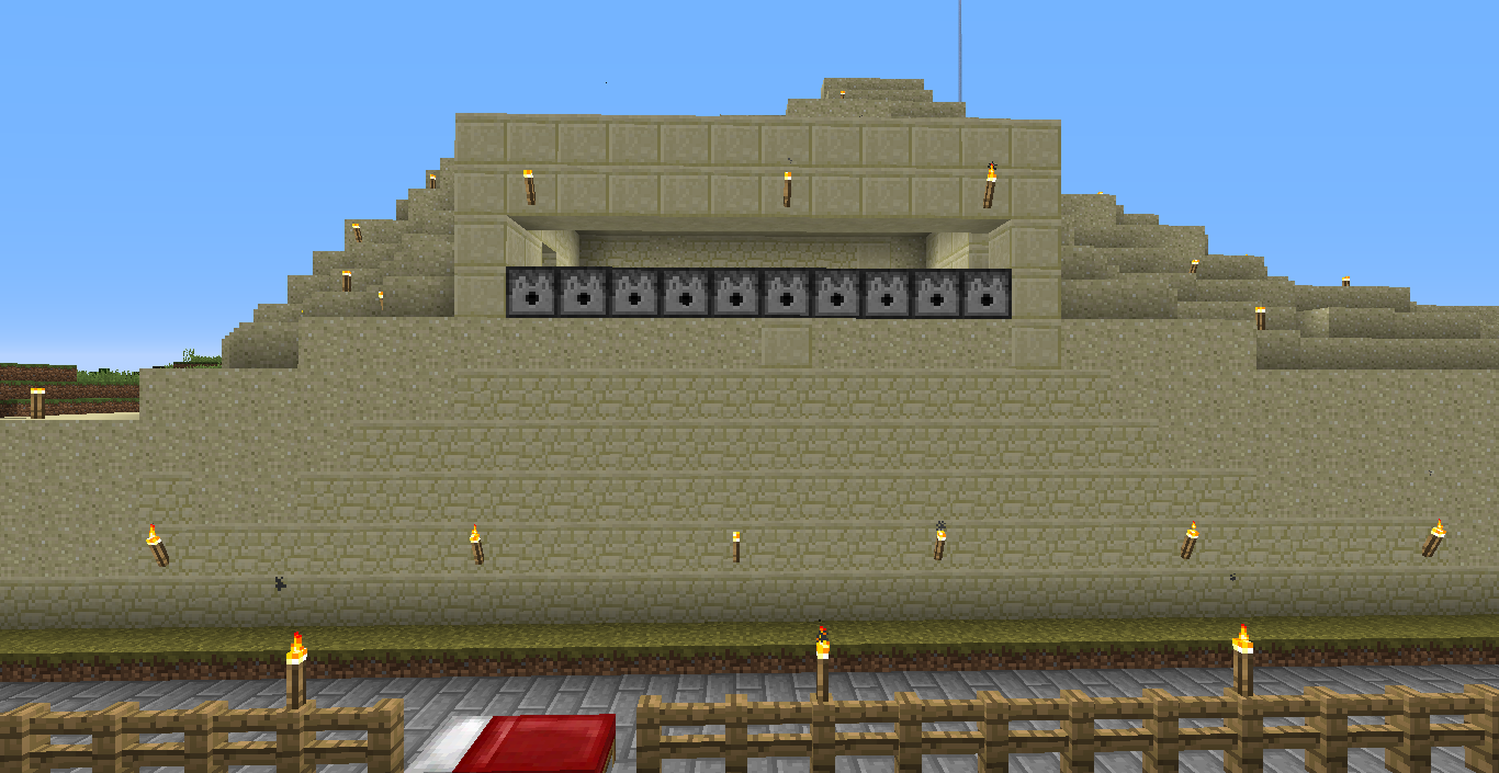 影薄日誌の村紹介 施設編 上 影の薄いマイクラ日誌