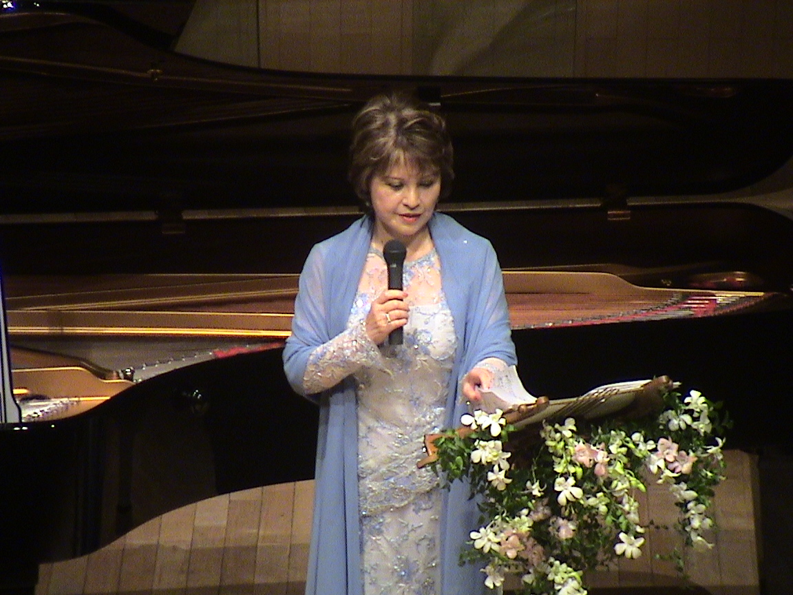 ソプラノの日 国際的プリマドンナが歌う子守唄 07 04 松本美和子 Hakuju Hallスタッフ日記