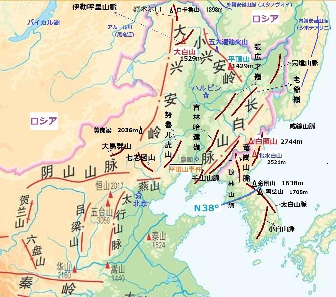 アムール 川 地図