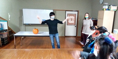 makoto talked about halloween
