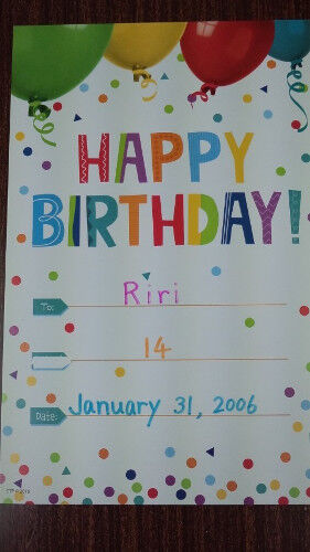riri's card