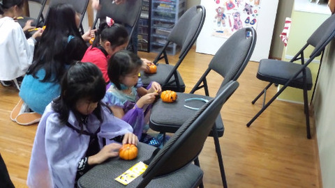mini pumkin making