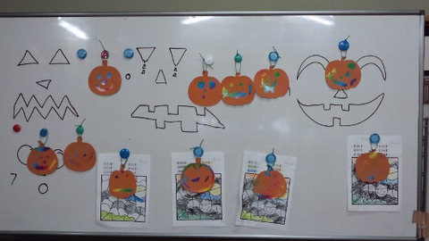 craft and worksheet on the bord