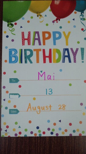 mai's card