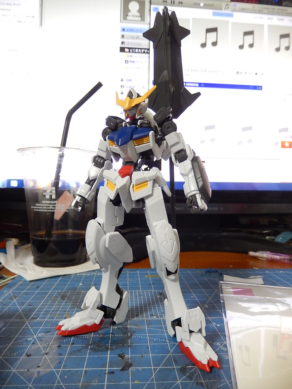 ヒロシ様オーダー品 SDゴッドガンダム&バルバトスルプス ヒロシ