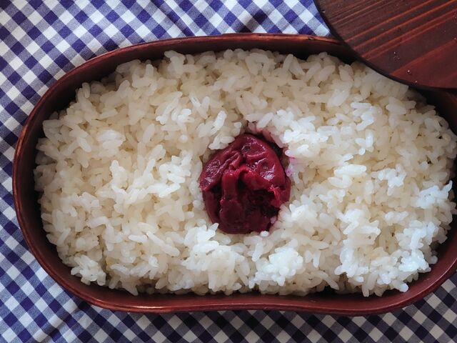 日の丸弁当 そんな時代も 日の丸弁当 そんな時代も