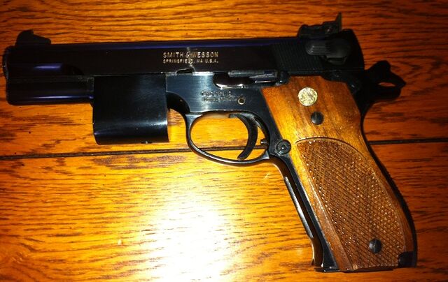 ◎ マルシン 樹脂製 モデルガン ワルサー PPk S 木製グリップ 125