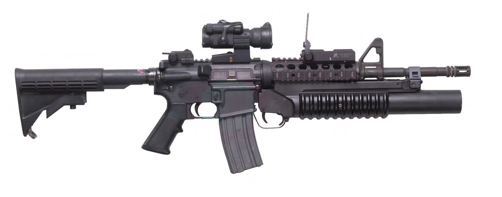 M4カービンM203付き