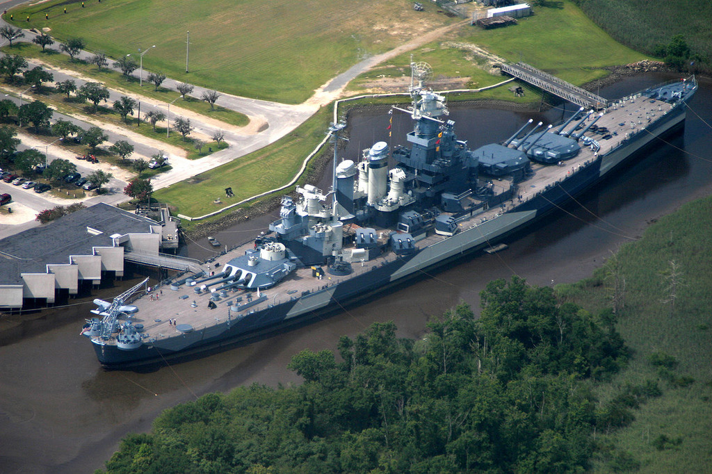 BB-55戦艦ノースカロライナ