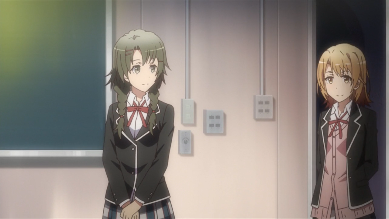 俺ガイル 一色いろはキャプチャまとめ 第3話 喫茶店 歌風